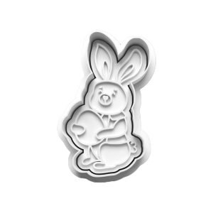 vykrajovačka rabbit with egg